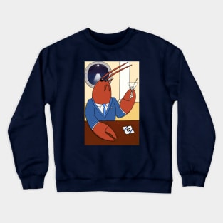 Lobster Martini Crewneck Sweatshirt